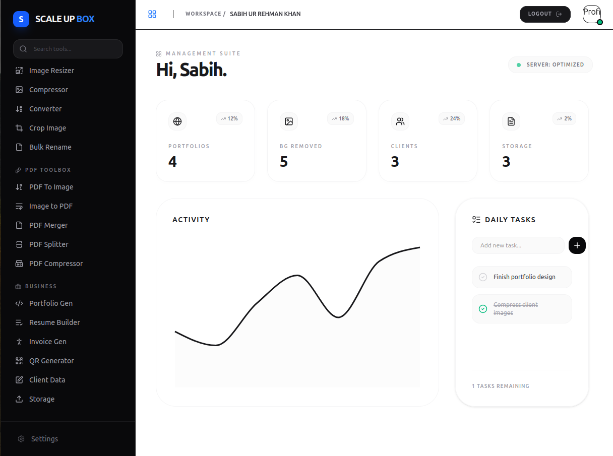 ScaleUpBox